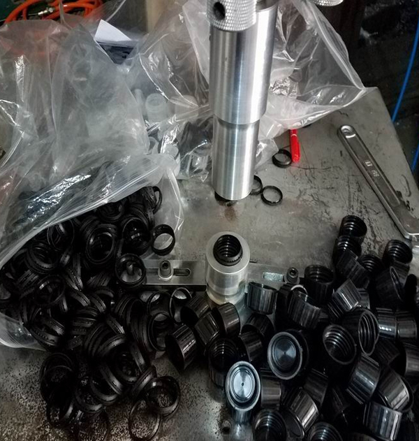 酒瓶蓋超聲波焊接模具