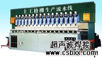 <b>土工格室生產流水線</b>